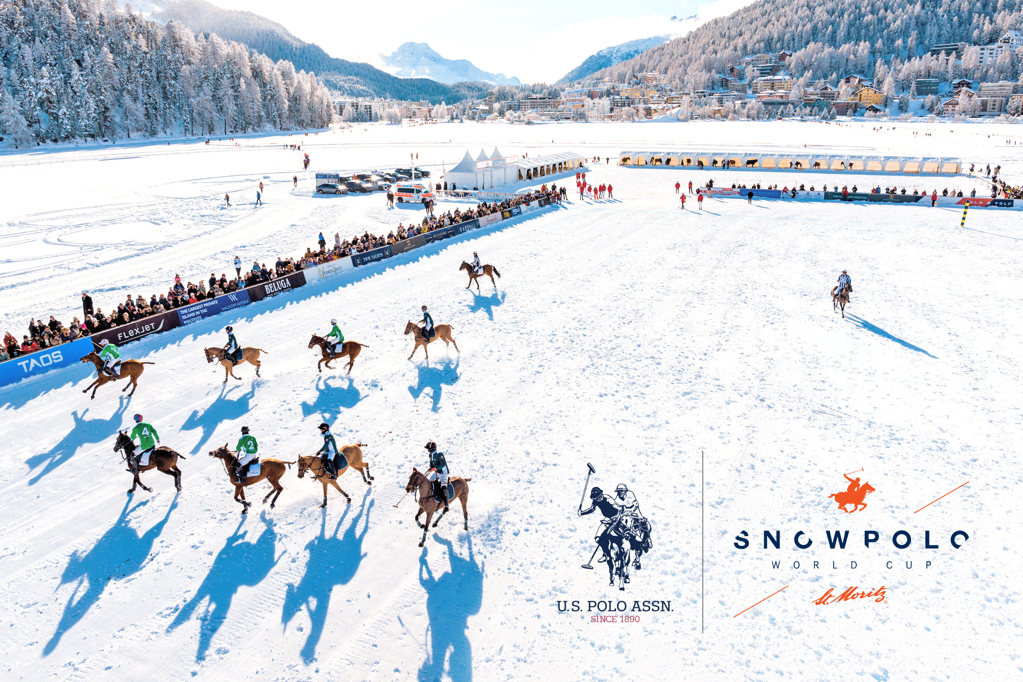 Global Sports Brand U.S. Polo Assn. Announced as Official Jersey and Apparel Sponsor for the Legendary Snow Polo World Cup St. Moritz